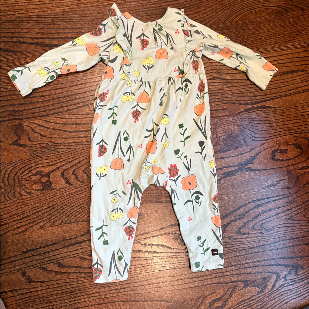 Tea Collection Floral Jumpsuit